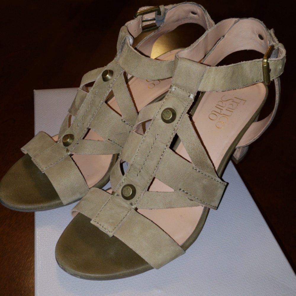 Franco Sarto block sandal